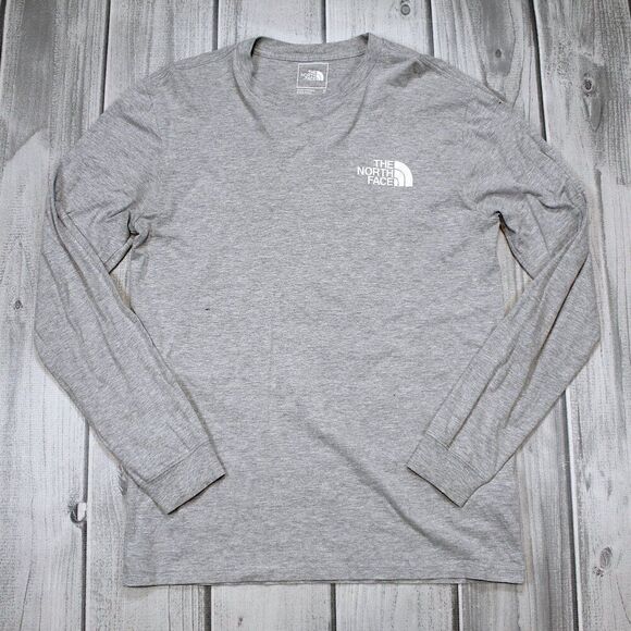 The North Face Men's Long Sleeve Logo Tee - Picture 1 of 8